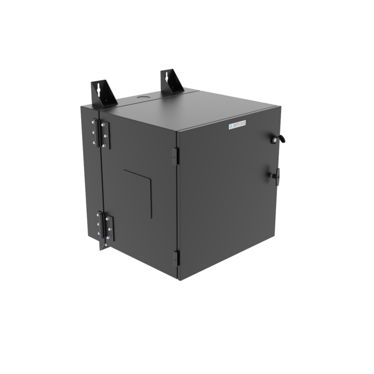 Great Lakes NEMA 12 Double Swing Wall Mount Rack | GL24N12-24-B-AF00
