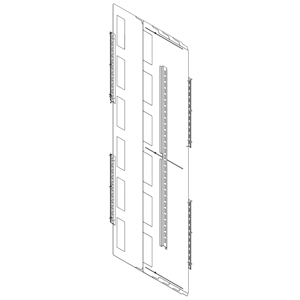 Great Lakes 16.25"D Rack Air Baffle 4PBK16