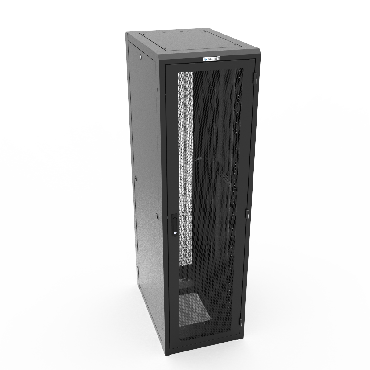Great Lakes Rack Cabinte Enclosure 84″H x 24″W x 32″D | GL840E-2432MS