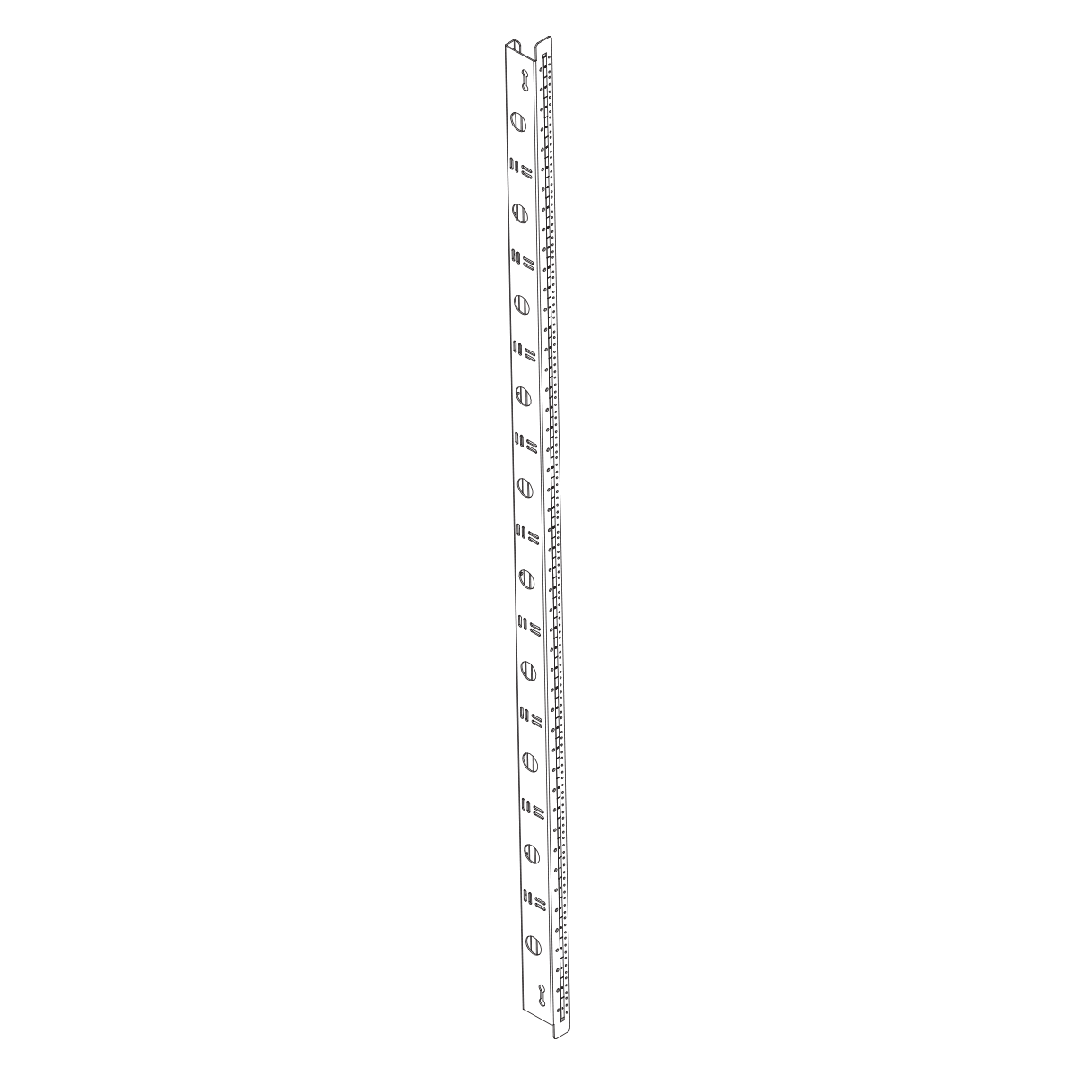 Great Lakes #10 / #32 Mounting Rails 91"H enclosures | 9105-ES1P