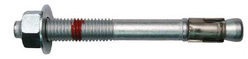 One set of 4 torque contolled expansion anchors