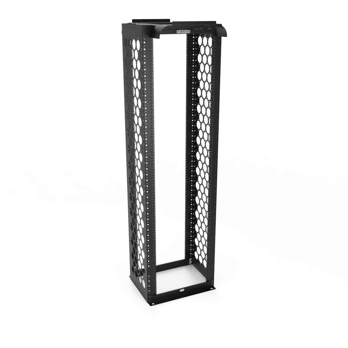 Great Lakes Open Channel Circle Pattern Rack | CMRX-52U16
