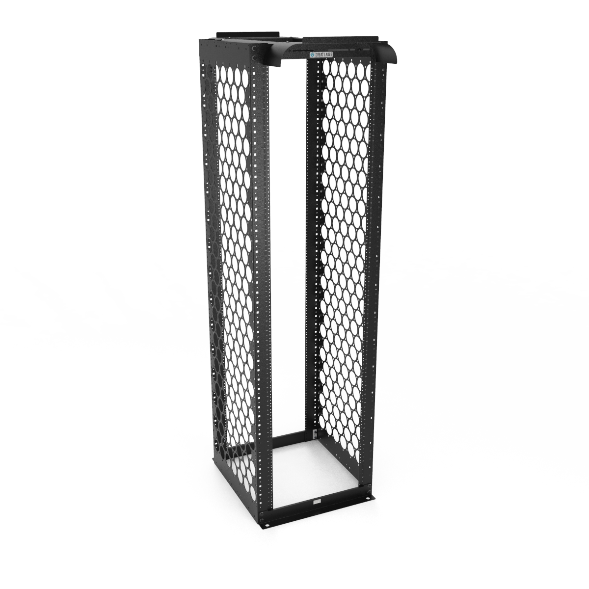 Great Lakes Open Channel Circle Pattern Rack | CMRX-52U24