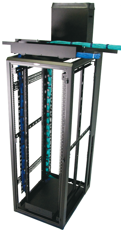 Great Lakes Enclosure frame 84"H x 24"W x 48"D 44 RMU | 8401ES-2448