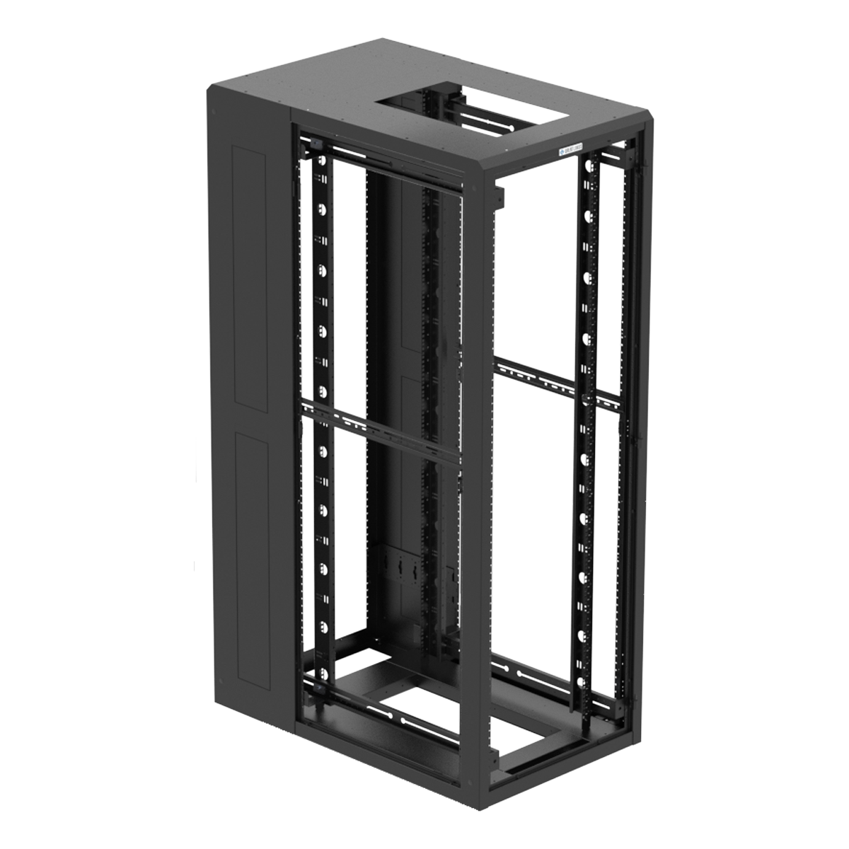 Great Lakes Enclosure Frame Rack 91″H x 24″W x 48″D 48 RMU | 9101ES-2448 