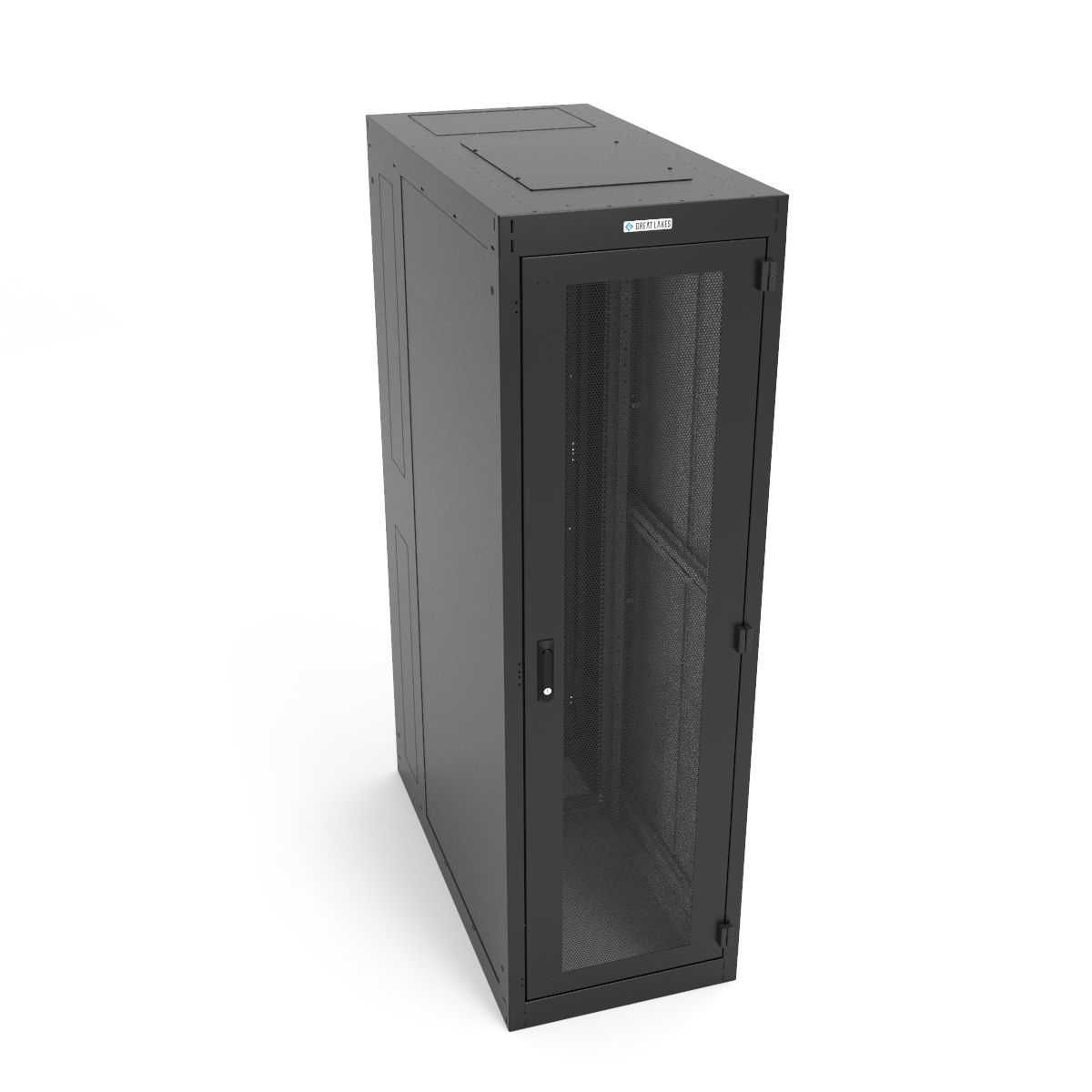 Great Lakes Rack Cabinet Enclosure 72.00"H x 29.00"W x 36.00"D with Vented Top | GL720E-2936P