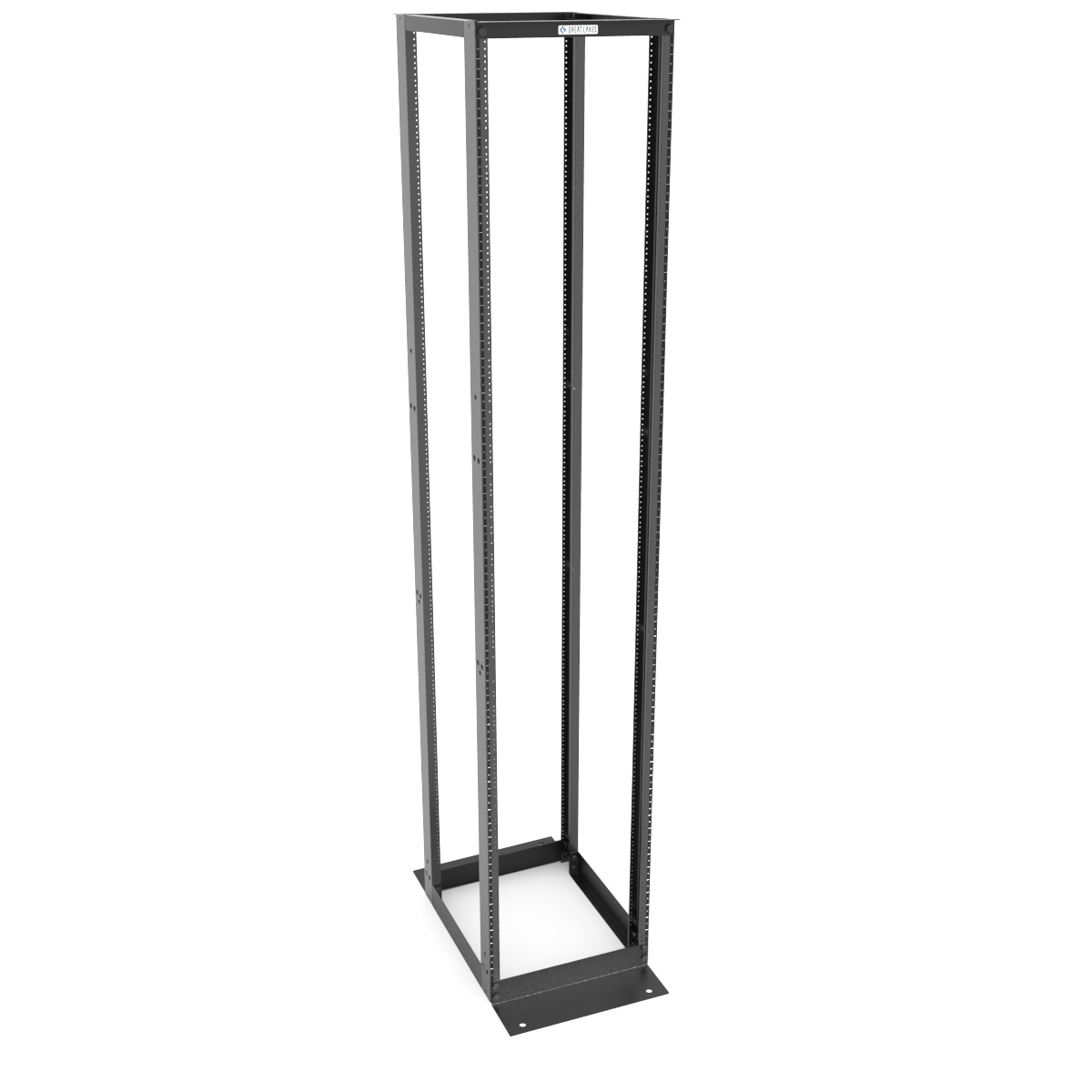 Great Lakes Post Rack 108.5″H x 20″W x 24″D 4P-52U24