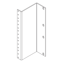 Great Lakes Rack Mount Brackets 23" to 19" 8.625"H 2319 drawing