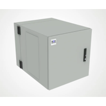 Great Lakes NEMA 4 Wall Mount Enclosure | BXWM04-11U32-GY-SH-00000