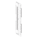 Great Lakes 12"D Rack Air Baffle 4PBK12